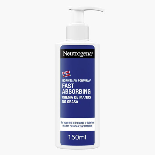 Neutrogena Creme de Absorção Rápida de Textura Ligeira para as Mãos, 140 ml