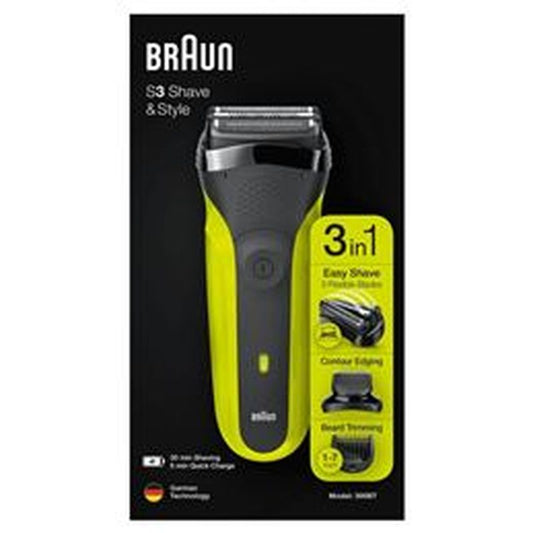 Máquina de barbear eléctrica Braun Series 3 300Bt