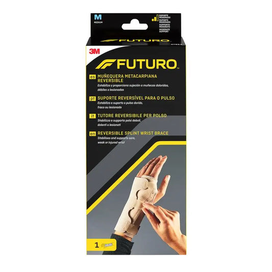 3M Futuro Braço de pulso reversível Ferula Tamanho reversível M