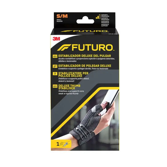 3m Future Black Deluxe Pulgar Deluxe Tamanho S/M