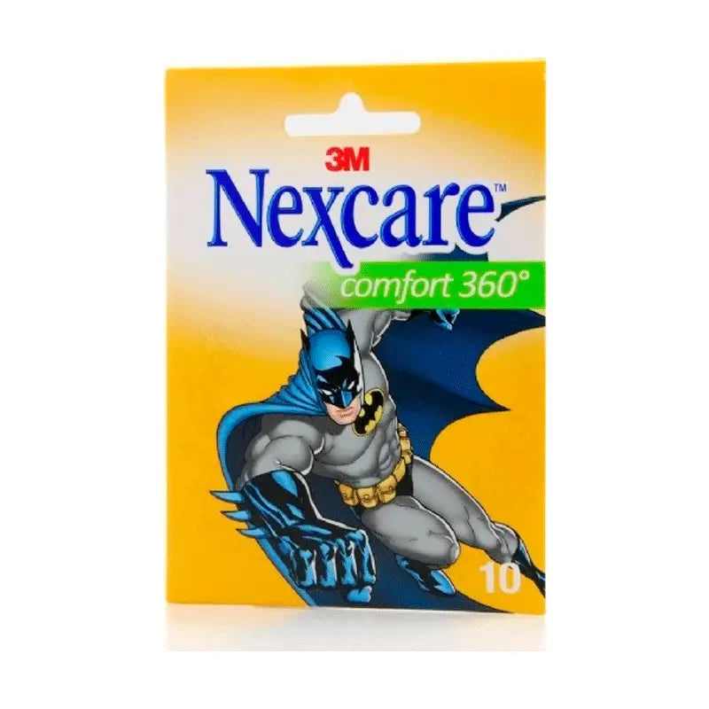 3M ligadura adesiva Nexcare comfort 360º batman 10 peças