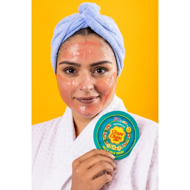 7 Heaven Jelly Chupa Chups Máscara de gelatina de melancia