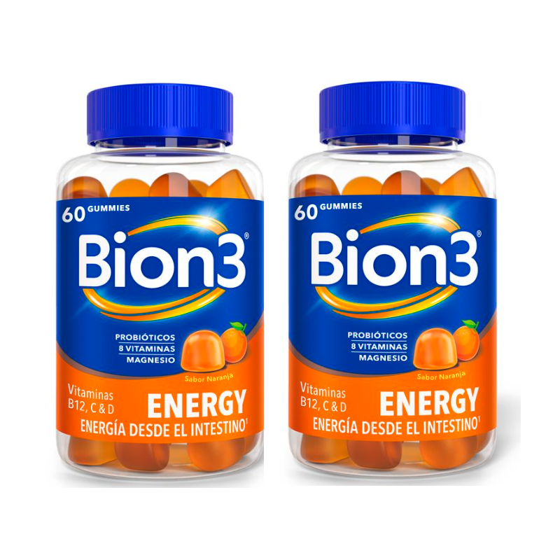 Bion 3 Pack Energy, 2x60 gomas
