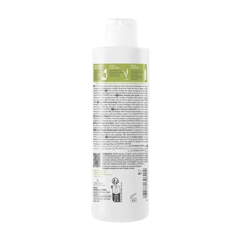 A-Derma Exomega Control Banho Suavizante Anti-coceira 200 ml