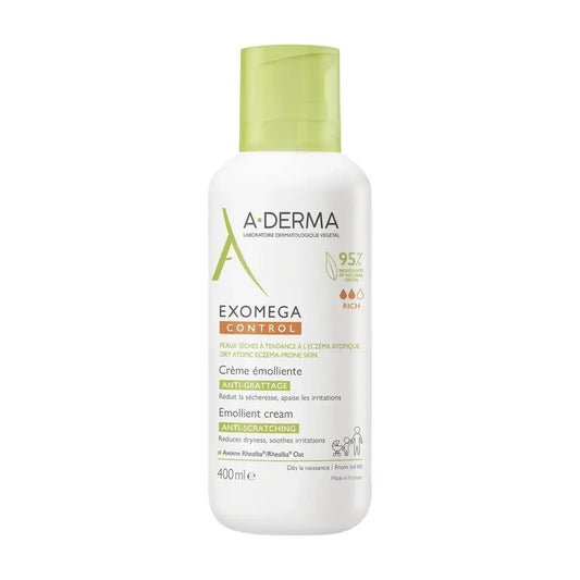 A-Derma Exomega Control Creme Emoliente, 400 ml