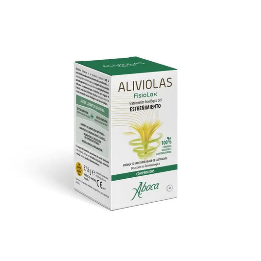 Aboca Aliviolas Fisiolax Prisão de ventre, 90 comprimidos