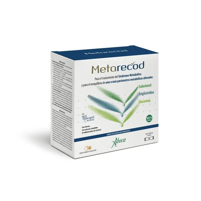 Aboca Metarecod Colesterol, 40 Envelopes