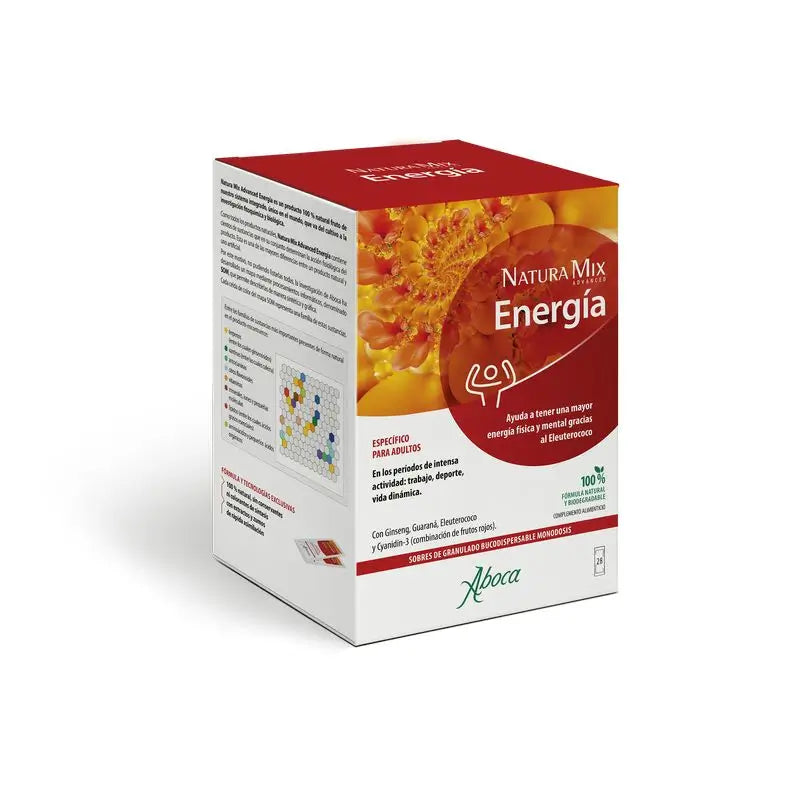 Aboca Natura Mix Energia Avançada, 28 Envelopes