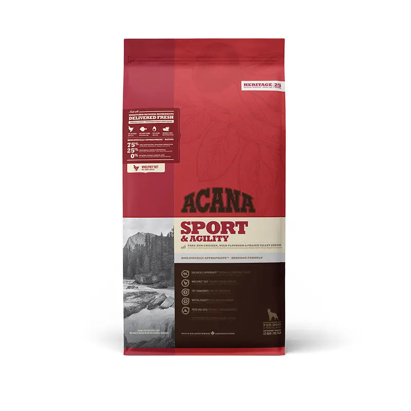 Acana Canine Adult Heritage Sport Agility 17Kg pienso para perros