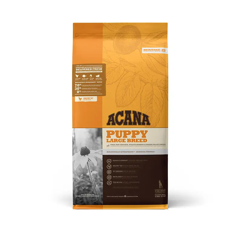 Acana Canine Puppy Heritage Razas Grandes 17Kg pienso para perros