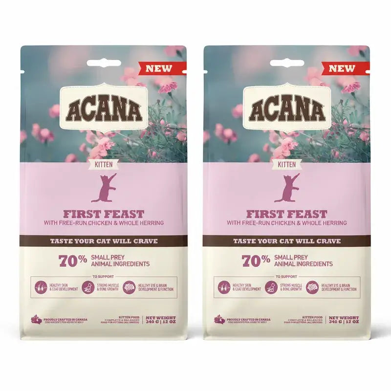 Acana Feline Kitten First Feast 2 X 1,8 Kg Alimento para gatos , embalagem 2