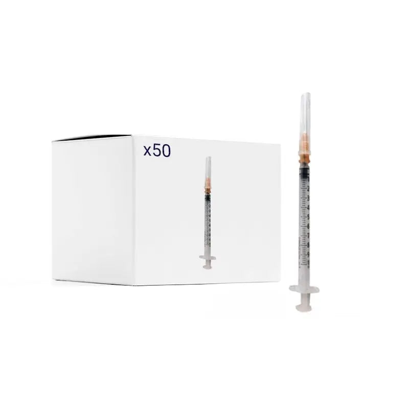 Acofar Pack Seringa com Agulha 1 ml (25gx25mm), 50 pcs.
