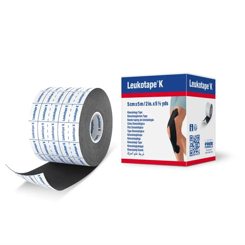 Leukotape K Preto 5Cm X 5M