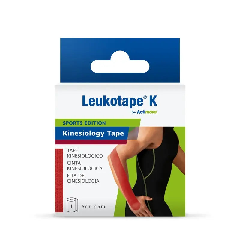 Leukotape K Vermelho 5Cm X 5M