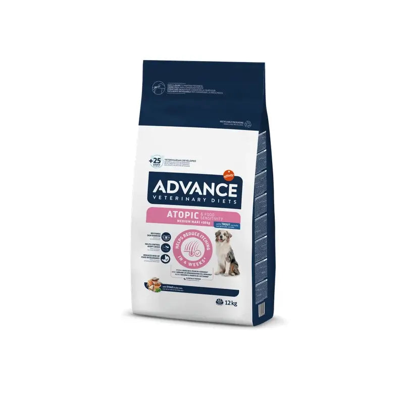 Avanço de cuidados atópicos adultos do veterinário de veterinário 12 kg