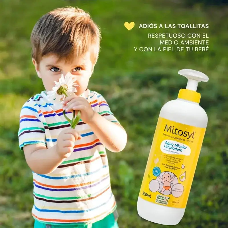 Mitosyl Baby Água Micelar Sem Enxaguamento , 500 ml