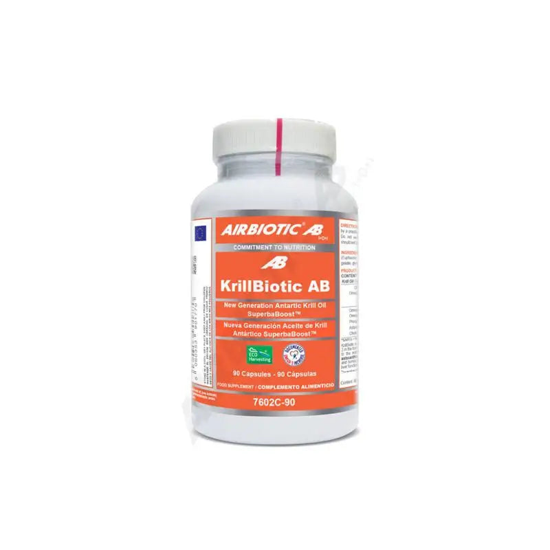 Airbiotic Krillbiotic Ab Ecoharvesting 590 Mg , 90 cápsulas