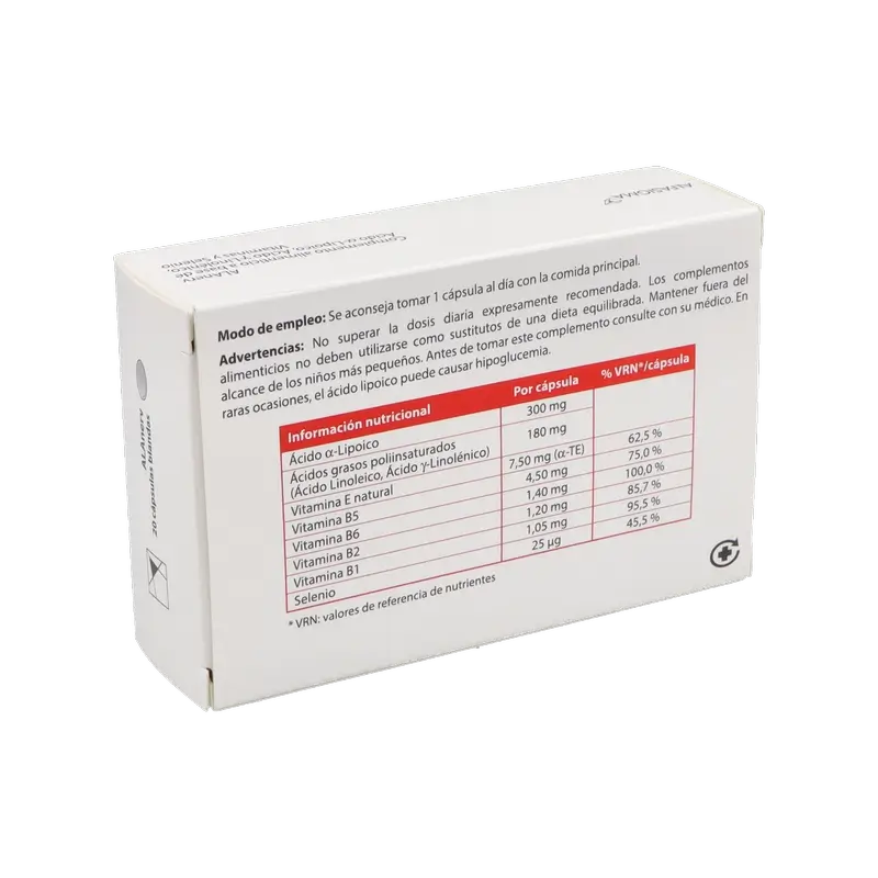 Alanerv Suplemento Alimentar , 20 cápsulas moles