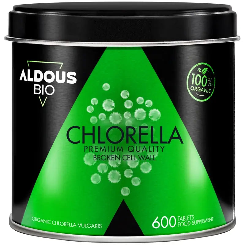 Aldous Bio Chlorella Ecological Premium, 500 unidades