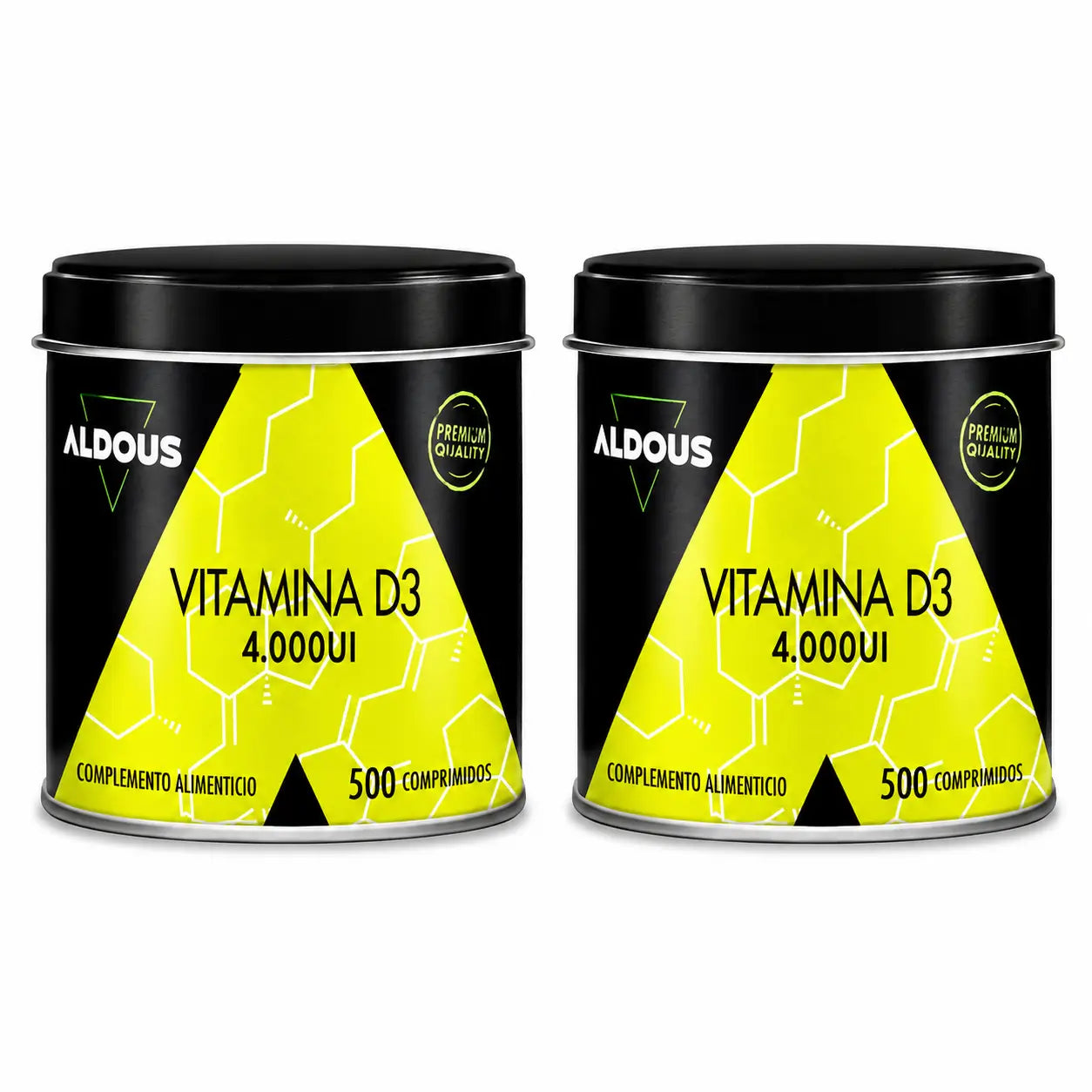 Aldous Bio Vitamina D3 4000 UI , 500 Comprimidos , embalagem 2