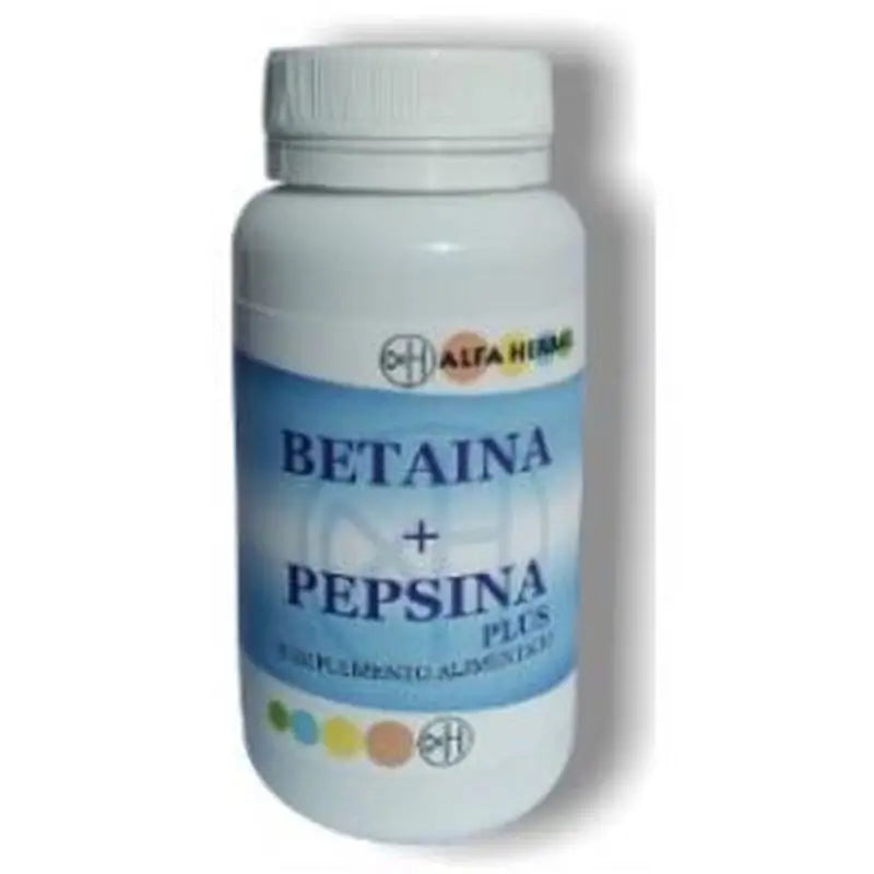Alfa Herbal Betaina + Pepsina 60 Cápsulas