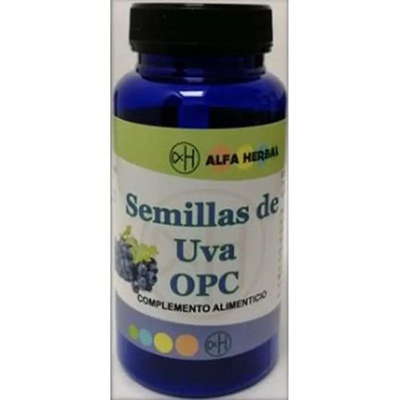 Alfa Herbal Opc Semillas De Uva 90 Cápsulas