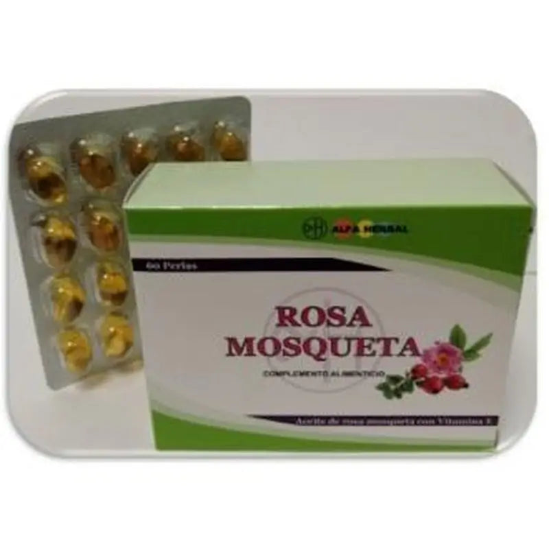Alfa Herbal Rosa Mosqueta 60Perlas