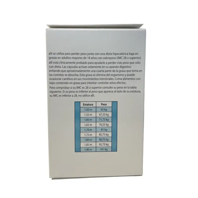 Alli 84 cápsulas 60 mg