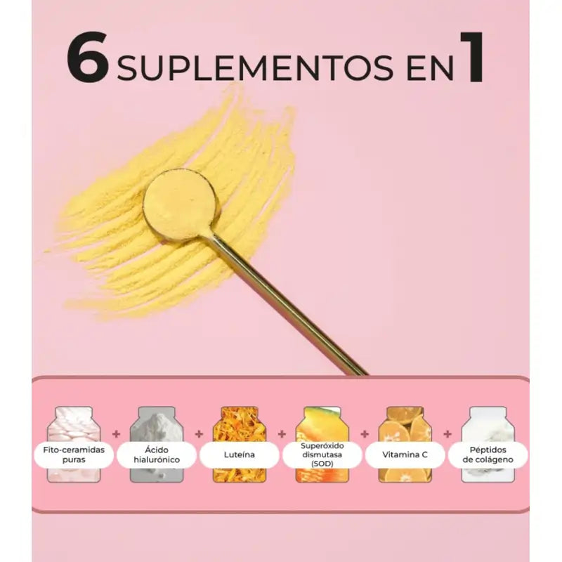 Alma Secret Beauty Superglow Colagénio Sabor Manga e Maracujá , 30x4 gramas