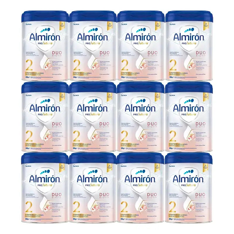 Almiron Profutura Duobiotik 2, Embalagem 12 x 800 g