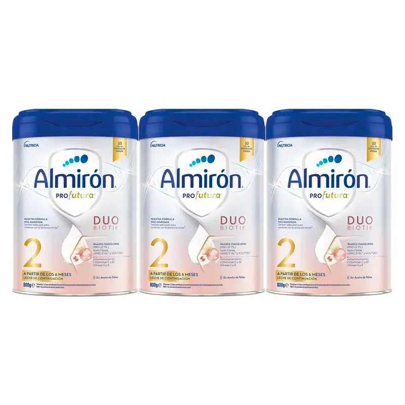 Almirón Profutura Duobiotik 2, Embalagem 3 x 800g