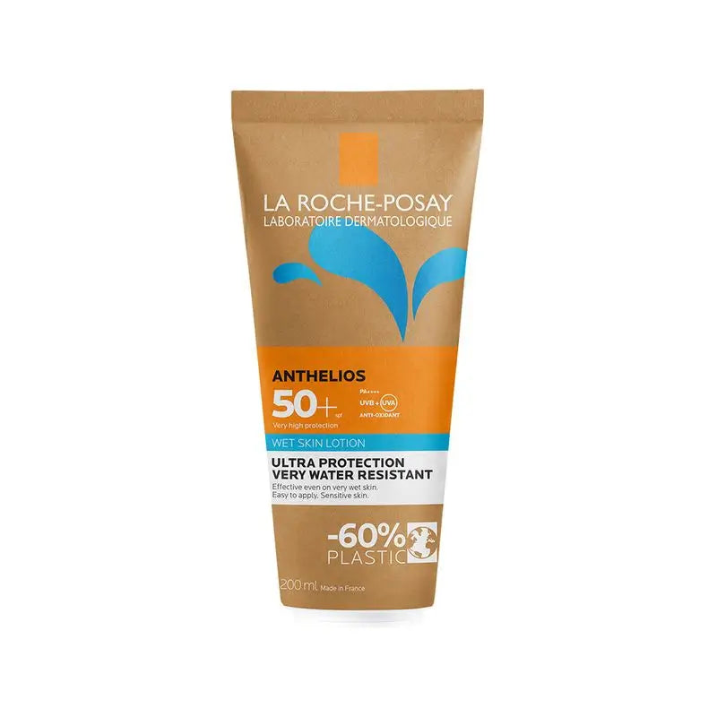 La Roche-Posay Anthelios Tubo de cartão de pele molhada Spf50+, 200 ml