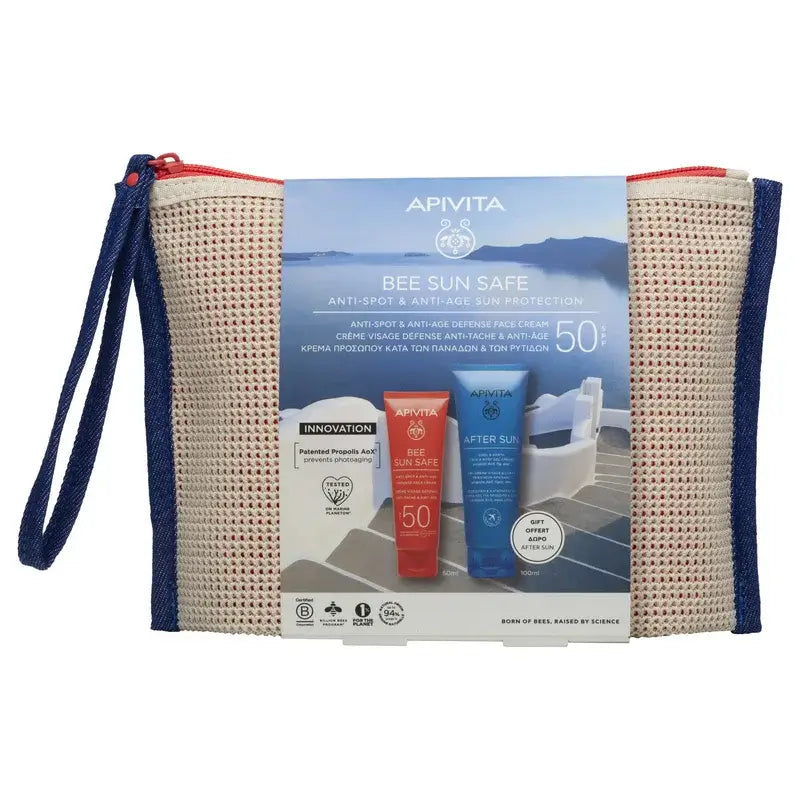 Apivita Bee Sun Safe Creme Anti-Idade e Anti-Manchas Spf50, 50 ml