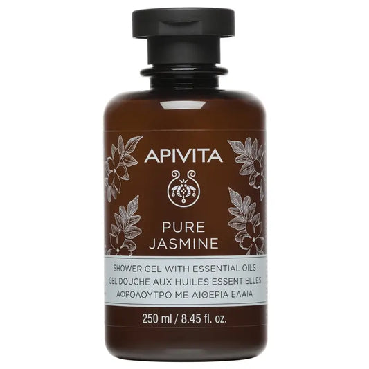 APIVITA Pure Jasmine Bath Gel com Jasmim 250 ml