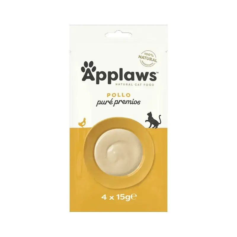 Applaws Cat Pure Chicken Snack Packet, 10x4x15 g