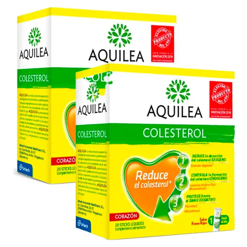 Aquilea Cholesterol, Embalagem 2 x 20 Sticks