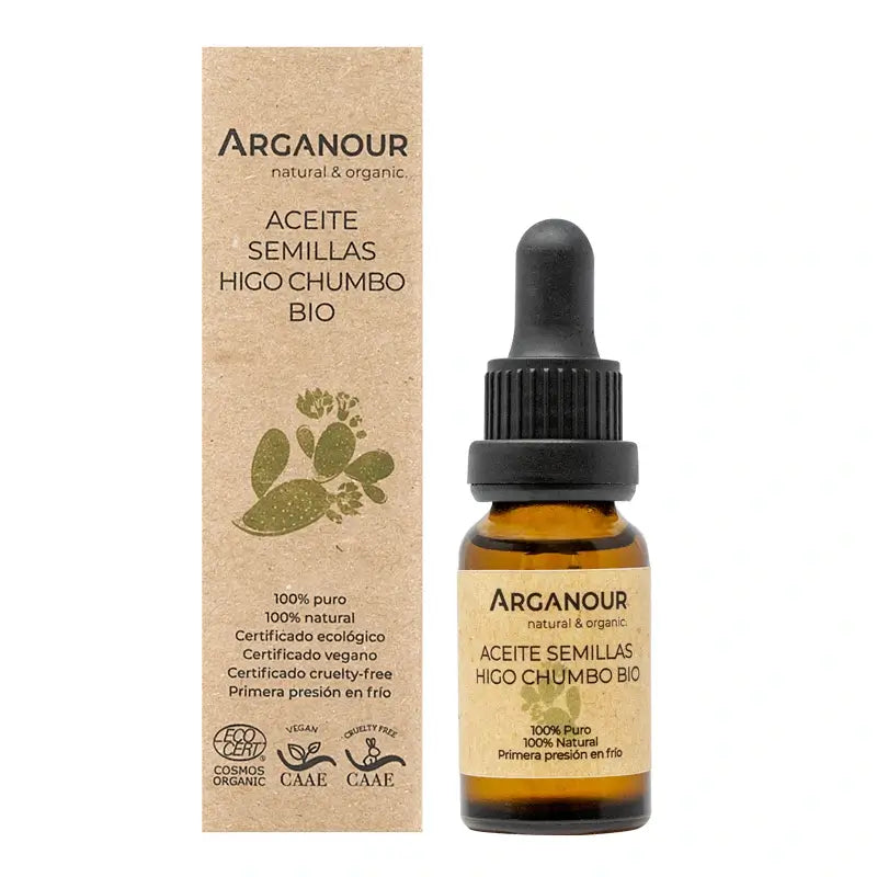 Óleo Vegetal de Arganour Óleo de Semente de Figo da Índia, 15 Ml