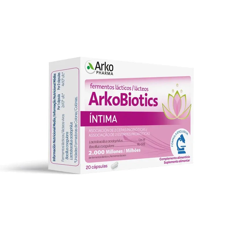 Arkobiotics Intima 20 Capsules Arkopharma