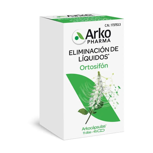 Arkopharma Arkocápsulas Ortosifón, 45 cápsulas