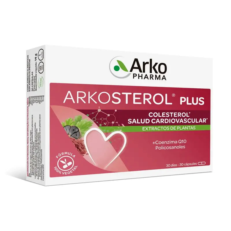 Arkosterol Plus 30 Capsules Arkopharma