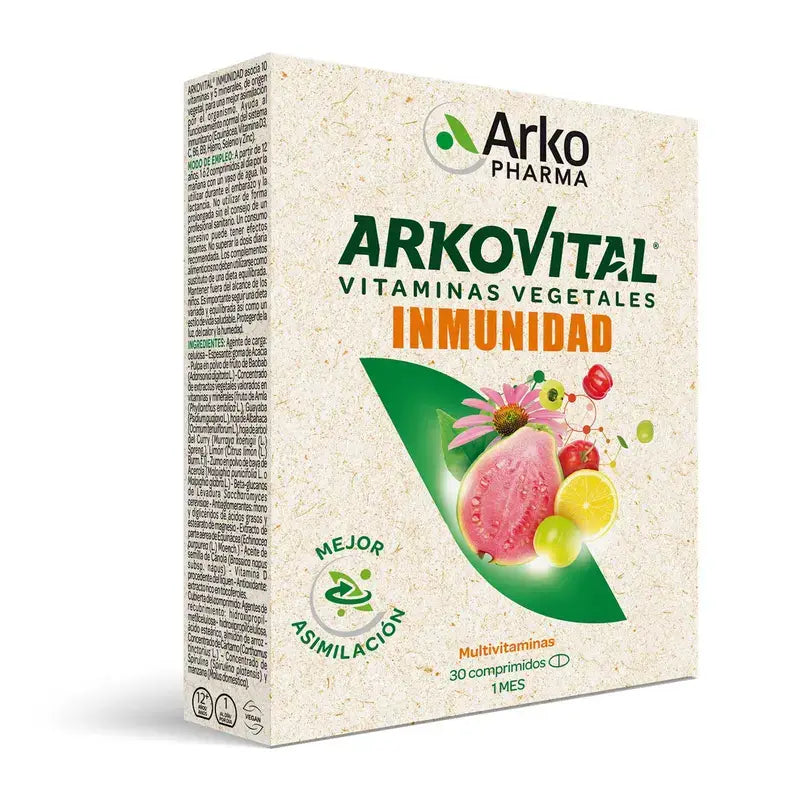 Imunidade Arkopharma Arkovital 30 Tablets