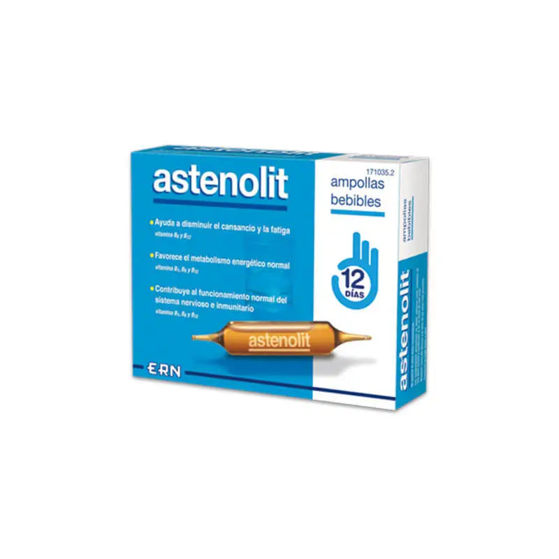 ASTHENOLIT AMPOLAS BEBÍVEIS 12 AMPOLAS
