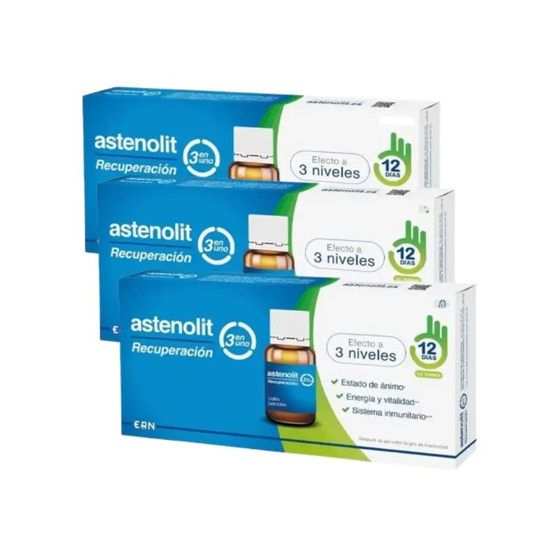 Astenolit Recovery Pack 3 x 12 frascos