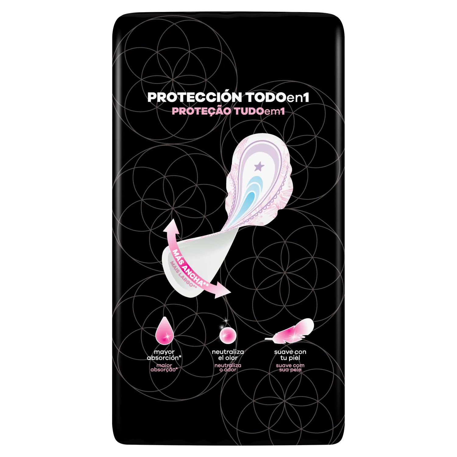 Pensos Ausonia com Asas Ultrafinas Plus Noite , 10 peças