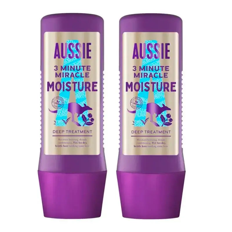 Aussie 3 Minutes Miracle Hydration Sos Mask, Embalagem 2 x 225 ml