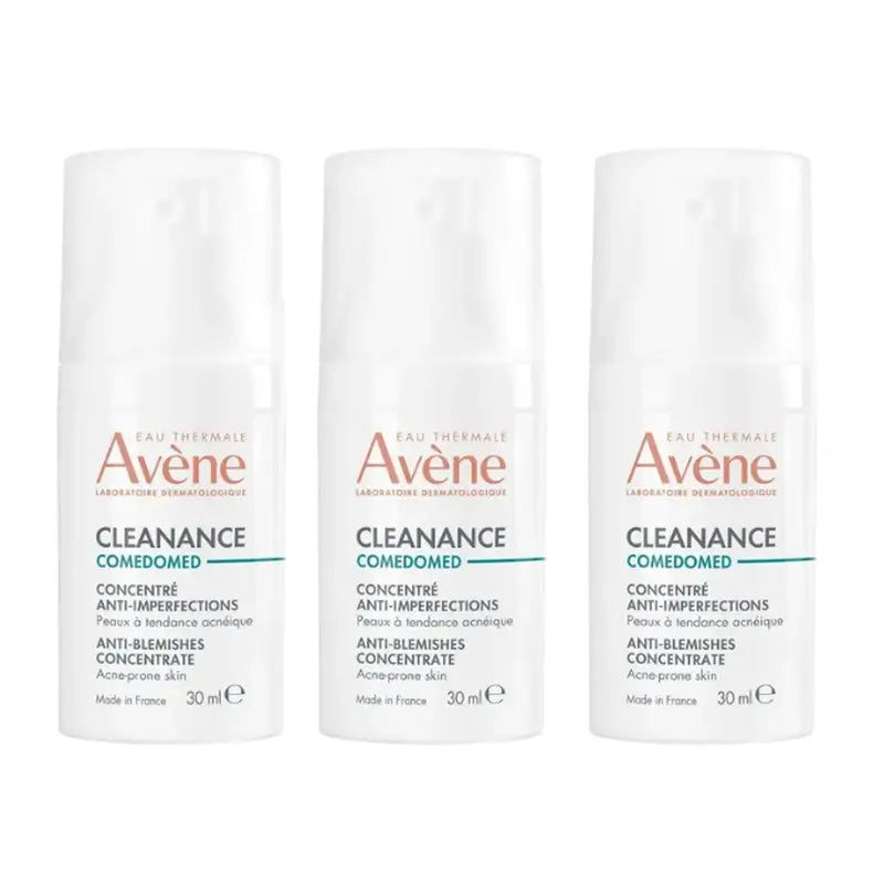 Avene Cleanance Comedomed Concentrado Anti-Imperfeições, 3x30 ml