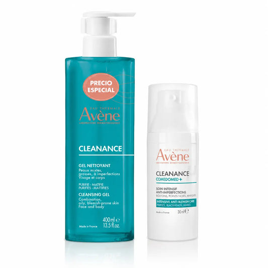 Avene Cleanance Gel de Limpeza + Comedomed 30 ml, embalagem de 2