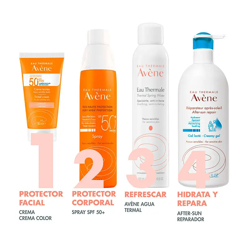 Avene Sun Cream Sensitive Skins SPF 50+ Cor 50 ml