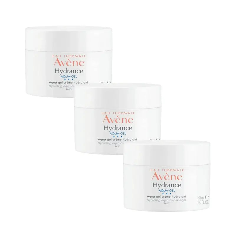 Avene Hydrance Aqua Gel Creme, 3X50 Ml