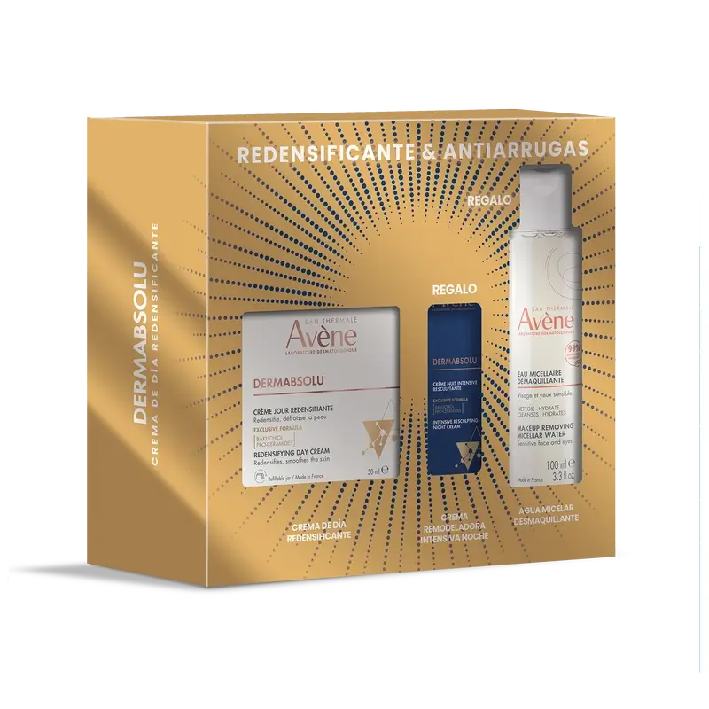 Avene Pack Dermabsolu Dia 50Ml + Mininoche 10Ml+ Água Micelar 100Ml